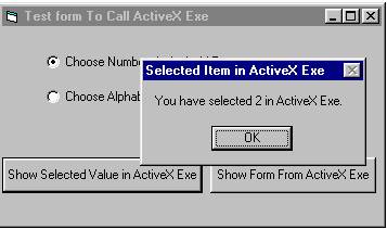 Interacting with ActiveX exe from Standard exe and vice versa 6