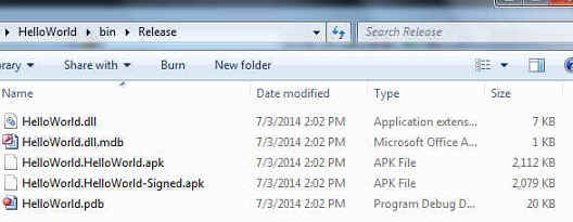 Compiling the application 1 Compiling the application 1