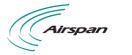 Airspan WiMAX Equipment Provider Logo